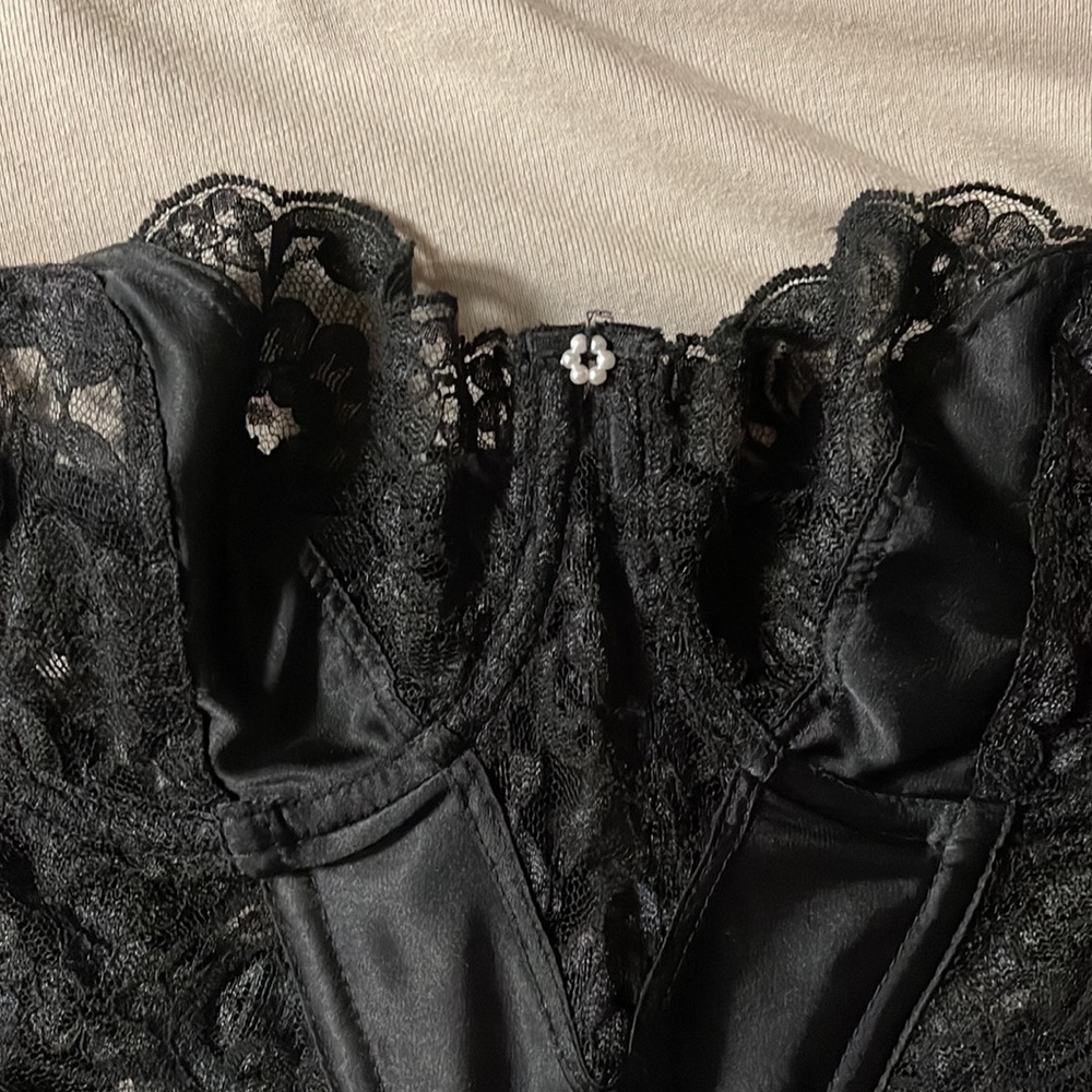 Christian Dior Floral Lace Bustier - Picture 11 of 12